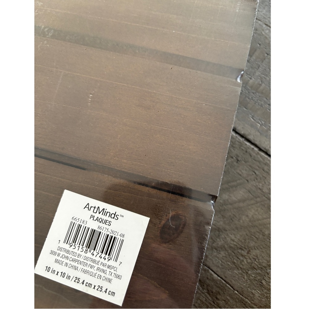 DIY Wood Craft Supply Bundle Rustic Plaques Shadow Boxes Veneer Sheets OS NWT - Picture 12 of 12
